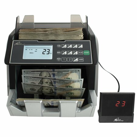USD Money Counter with Add & Batch Mode, Value Counting, UV/MG/IR Counterfeit Detection -  ROYAL SOVEREIGN, RBC-E105-ADBK